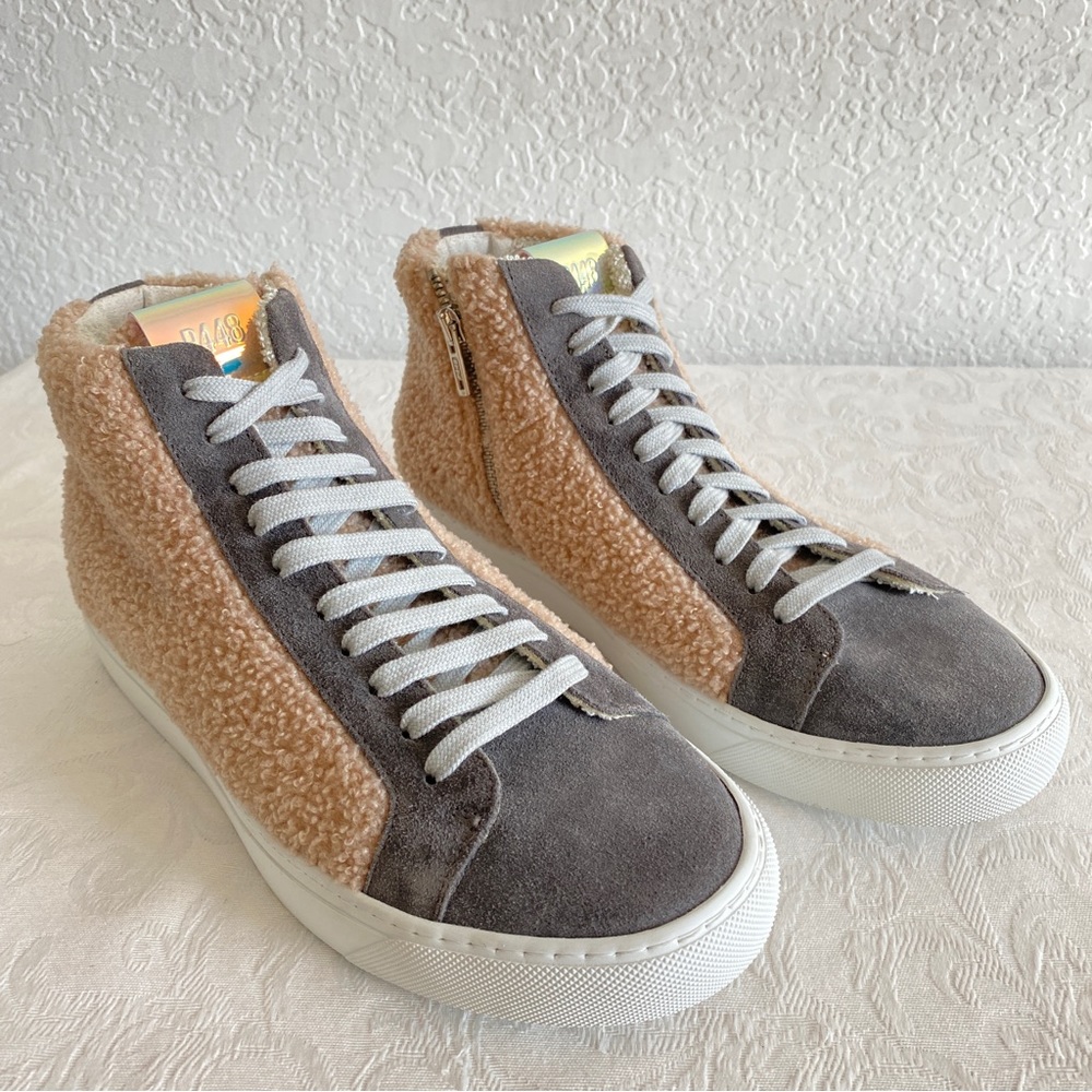 P448 Star High-Top Sneakers